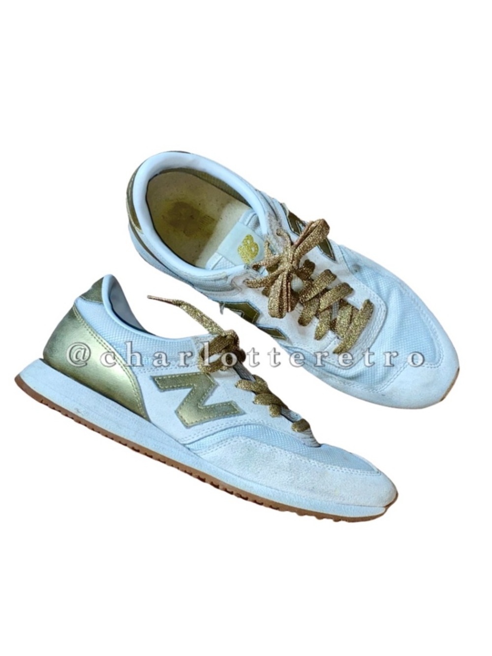 New Balance 620 V2 Gold Trainer for J. Crew